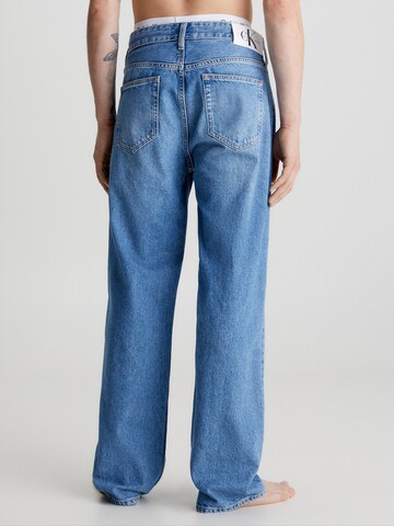 Calvin Klein Jeans Loosefit Jeans in Blau