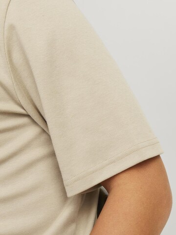 Jack & Jones Premium Tričko 'JPRRodney' – hnědá