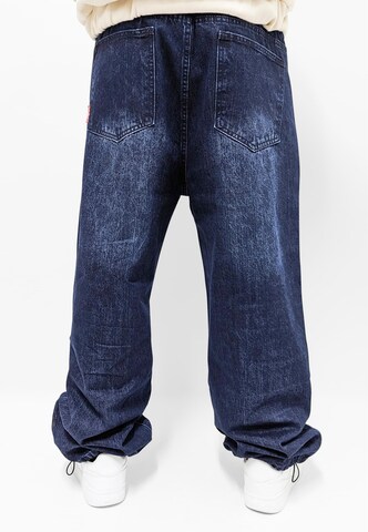 Dada Supreme Loosefit Jeans 'Coin Crown' in Blauw