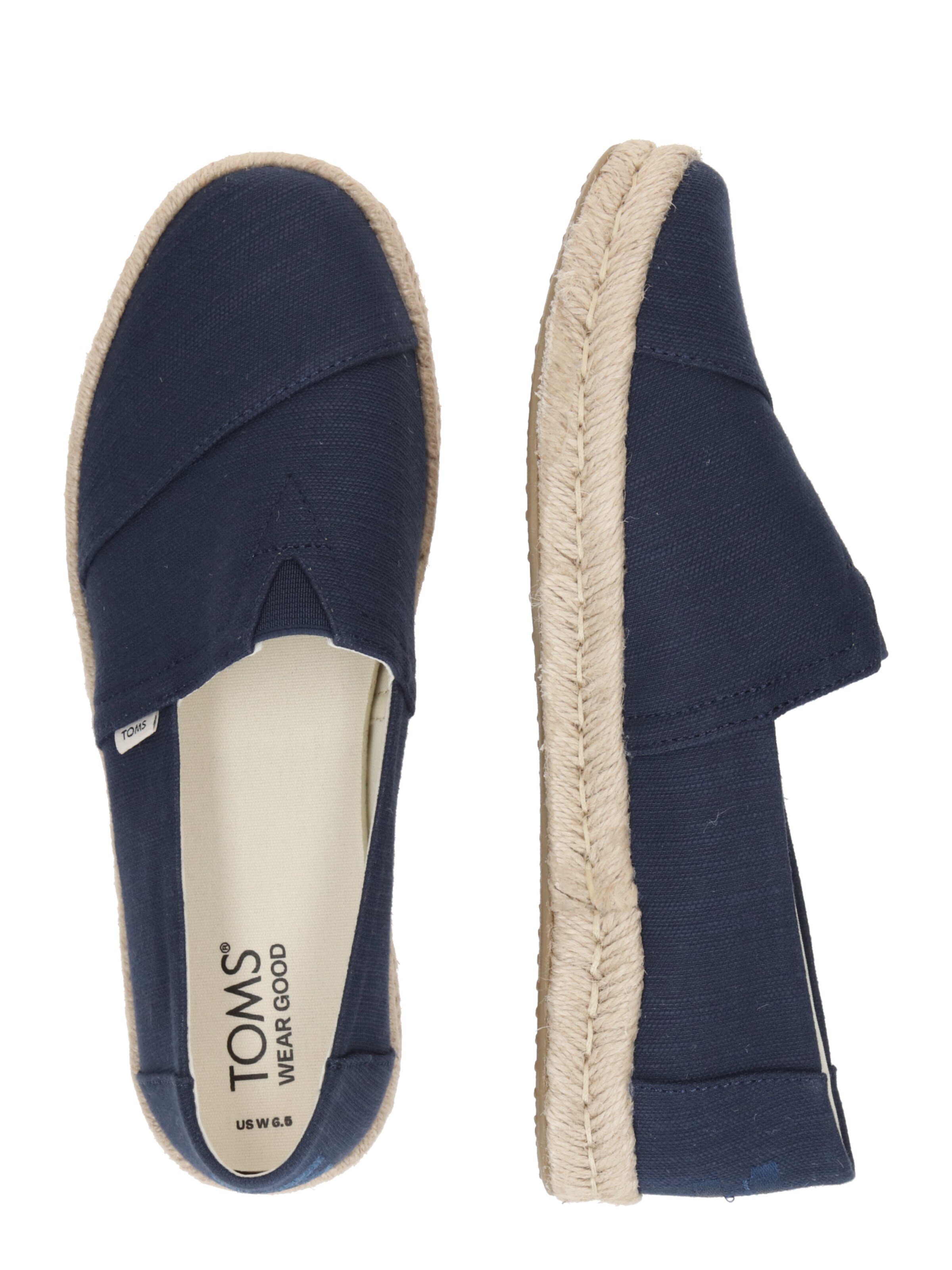 TOMS Espadrillo 'ALPARGATA ROPE 2.0' värissä sininen