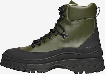 N91 Lace-Up Boots ' Choice FI1 ' in Green