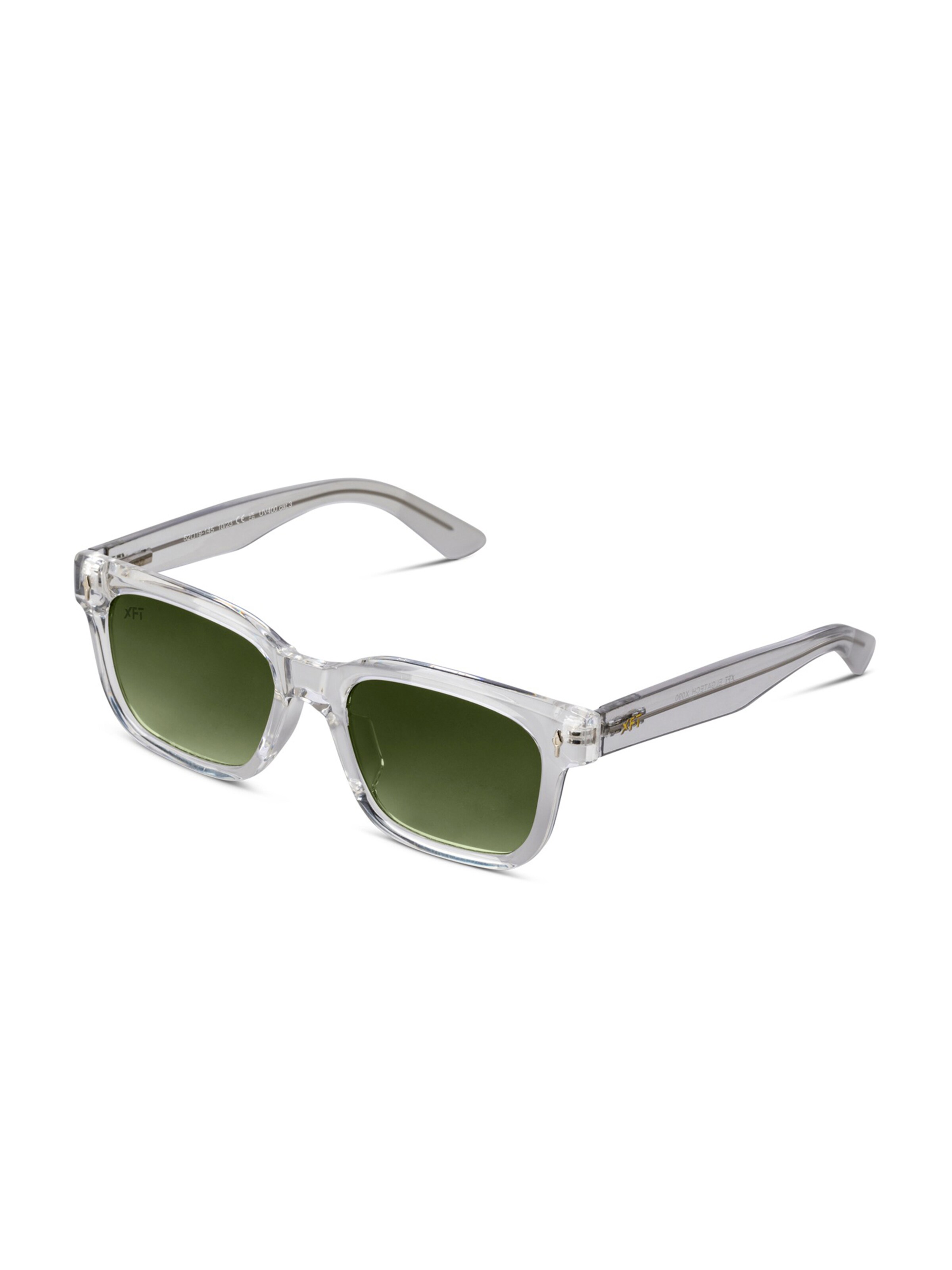 X Frame Therapy Sunglasses 'Elgatech Sun' in Green: front