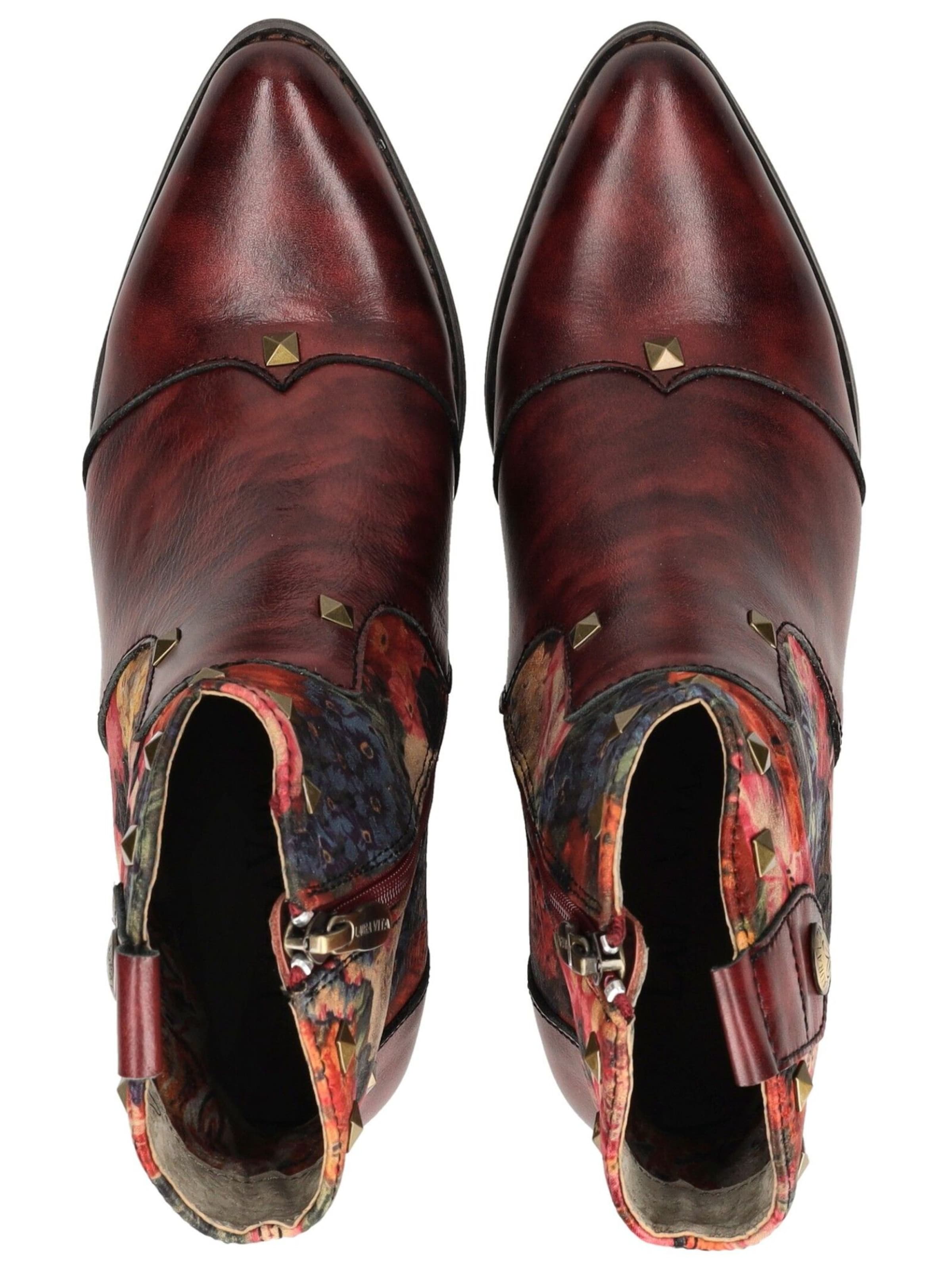 Bottines Laura Vita en rouge