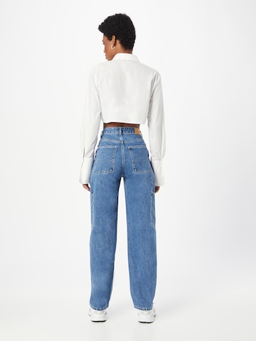 Monki Regular Jeans in Blauw