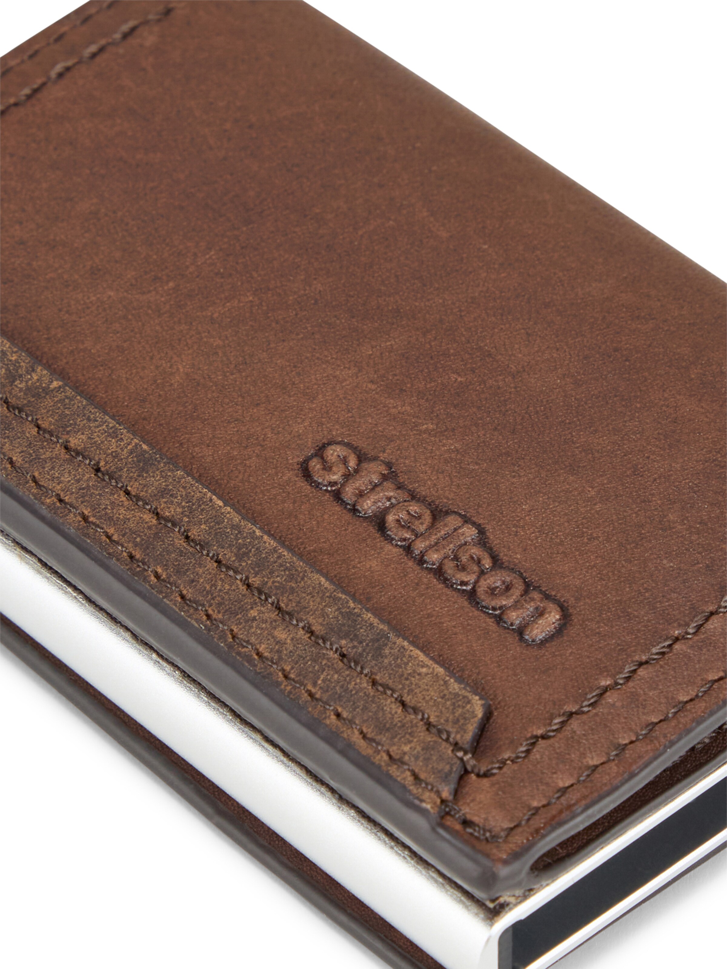 STRELLSON - Estojo 'Camden C-One' em castanho