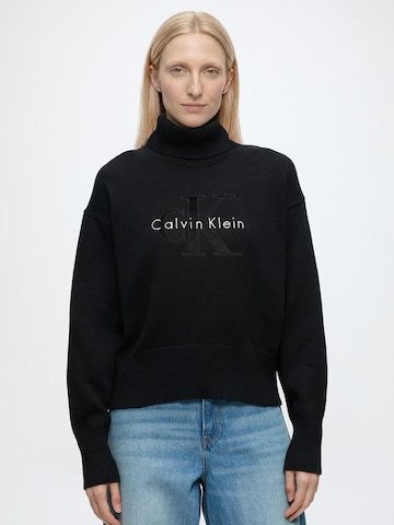 Calvin Klein Jeans Pullover in Schwarz: Vorderseite