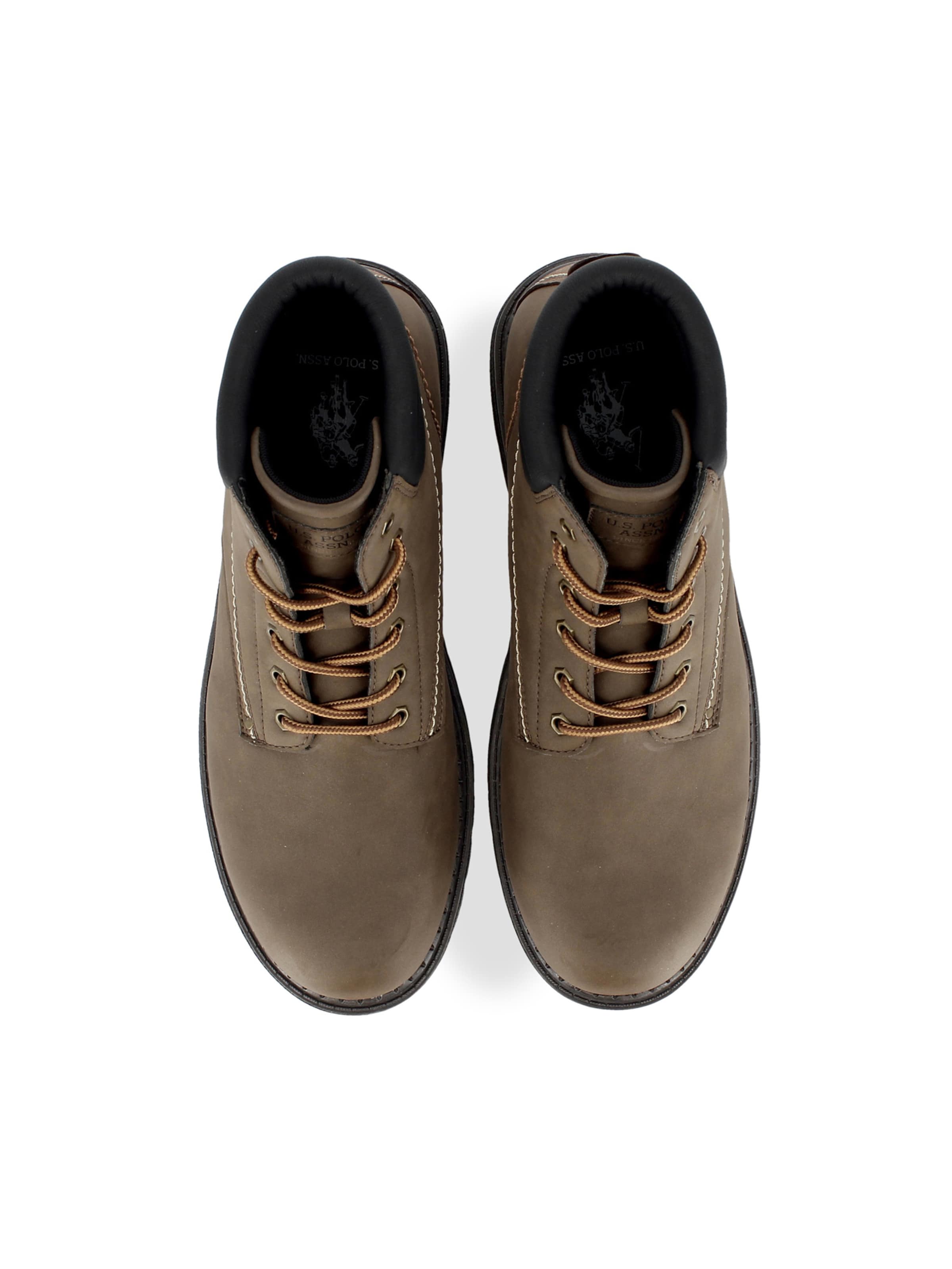 Bottines à lacets 'Ohio' US POLO ASSN. en marron