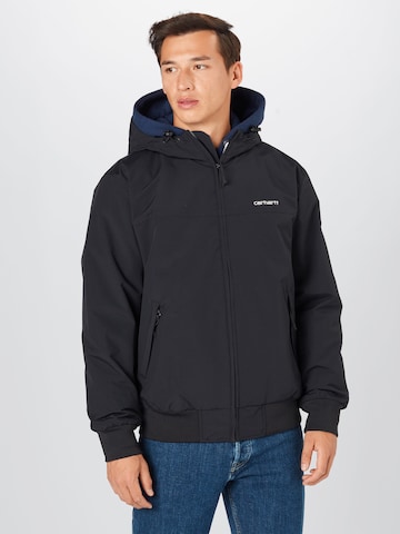 Carhartt WIP Regular Fit Jacke 'Sail' in Schwarz: predná strana