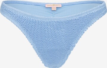 Pantaloncini per bikini di Moda Minx in blu: frontale