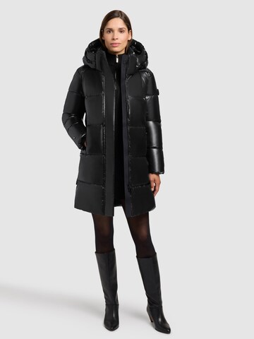 Manteau d’hiver 'Haya2' khujo en noir