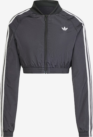 ADIDAS ORIGINALS Tussenjas 'Adicolor Teamgeist' in de kleur Zwart / Wit, Productweergave