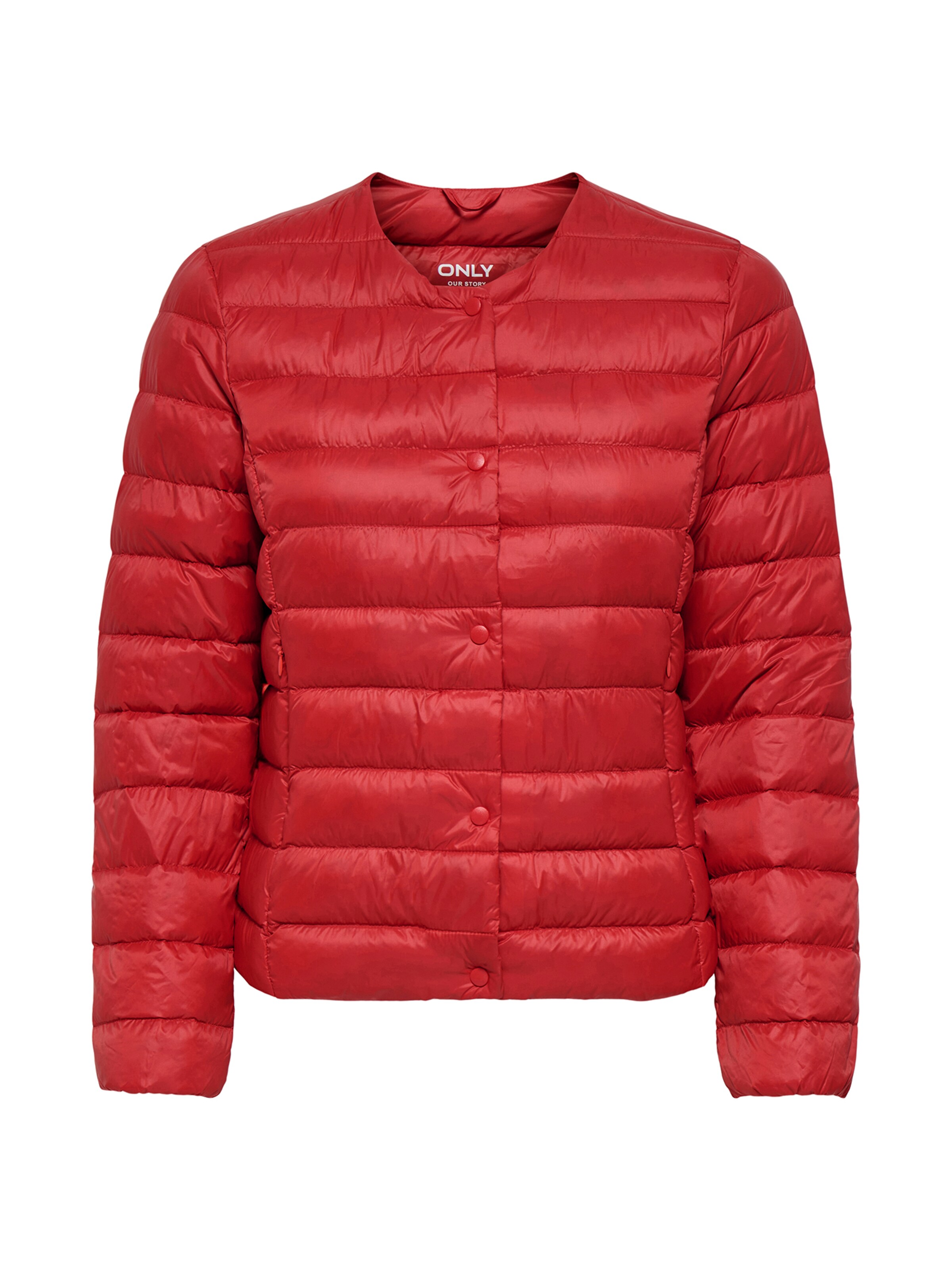 Veste mi-saison 'ONLRUBY' ONLY en rouge : devant
