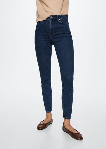 MANGO Skinny Jeans 'Anne' in Blue: front