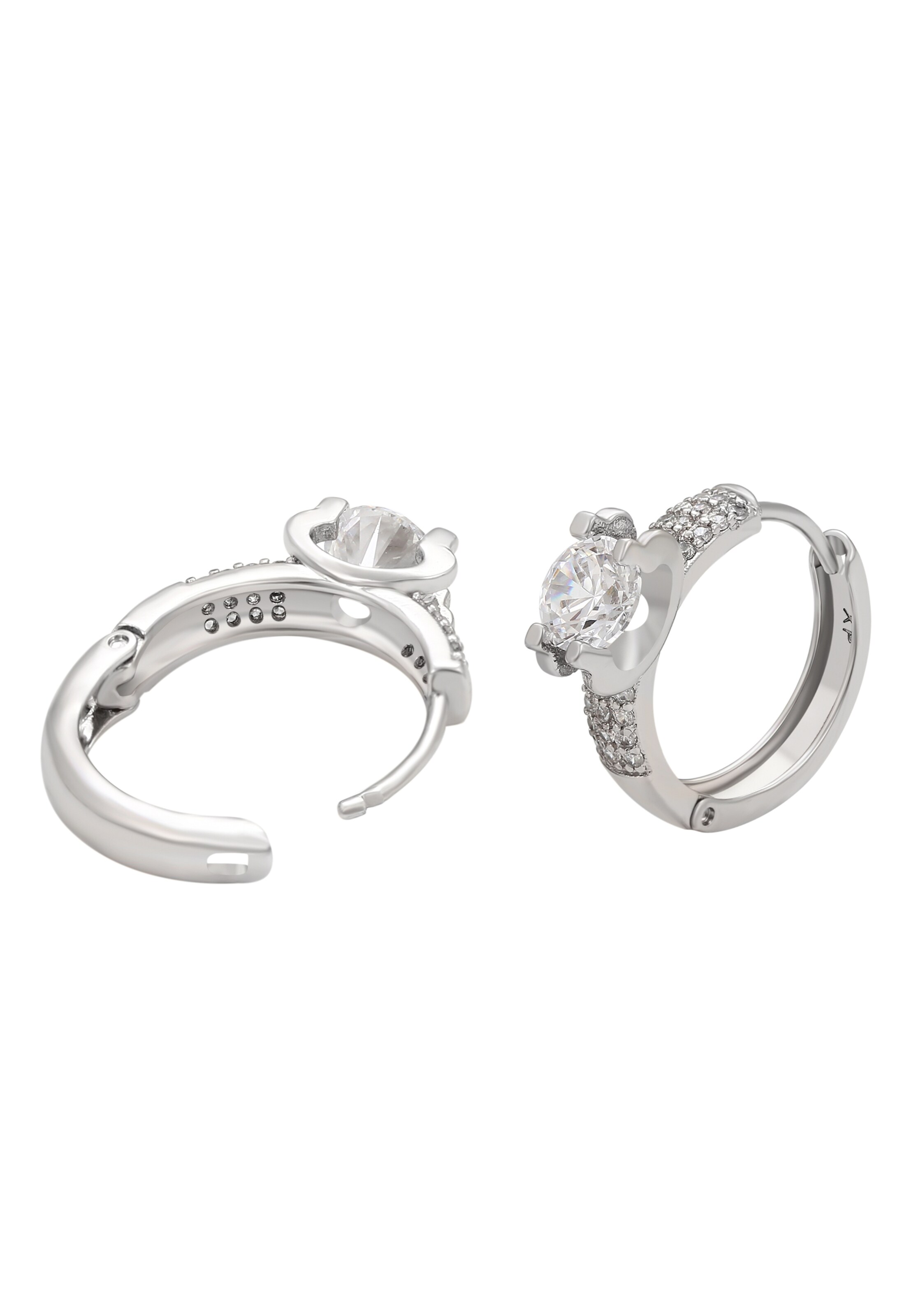 Boucles d'oreilles faina en argent