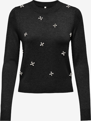 ONLY Pullover 'ONLVENICE' in Schwarz: Vorderseite