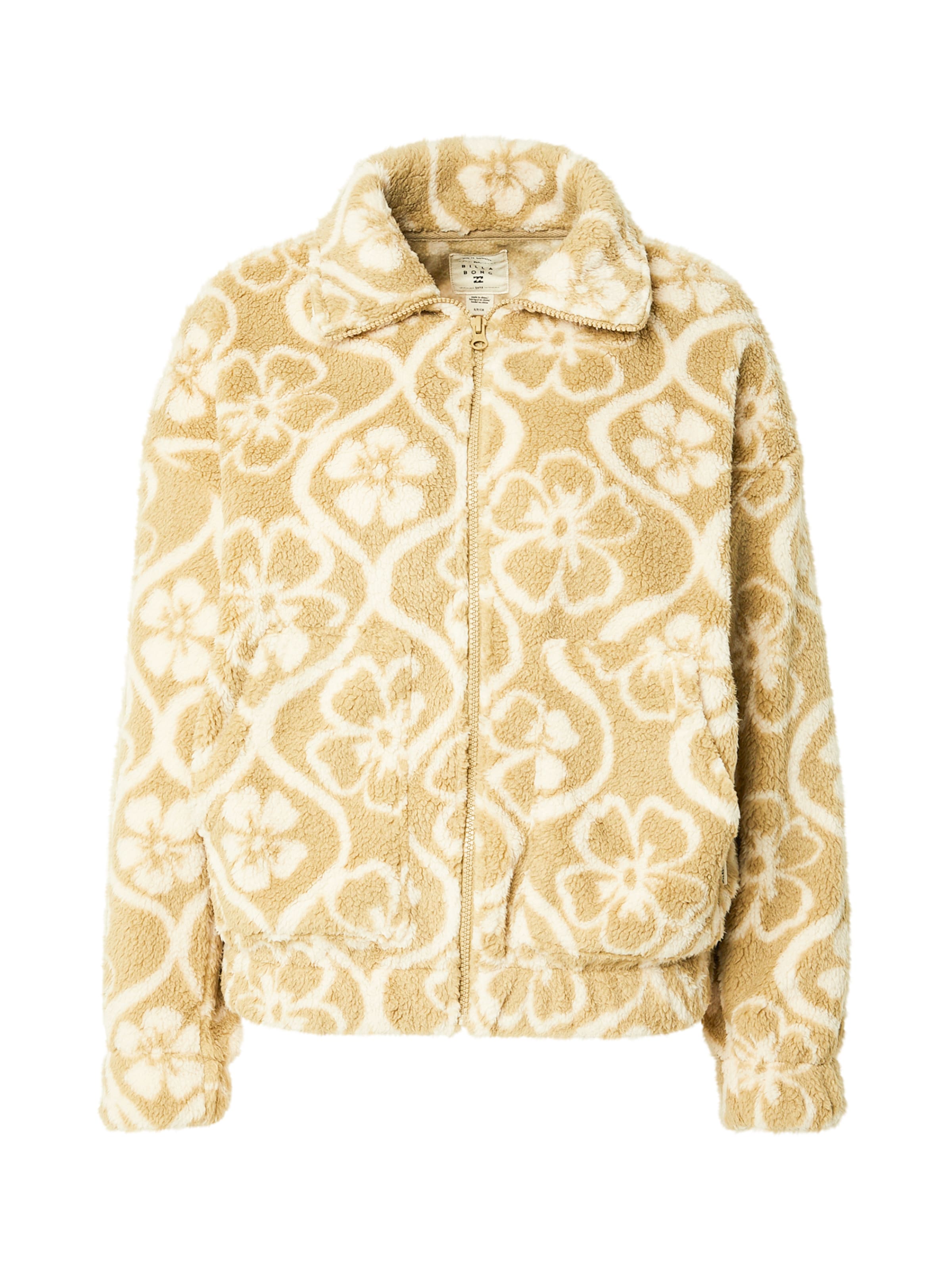 BILLABONG Fleecejacke 'FIRST LIGHT' in Grün: Vorderseite