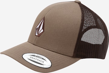 Volcom Cap 'Full stone cheese' in Braun: Vorderseite