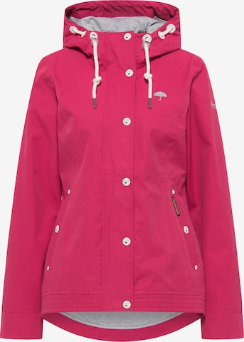 Schmuddelwedda Between-Season Jacket in Red: front