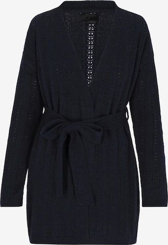 DreiMaster Klassik - Casaco de malha em azul: frente