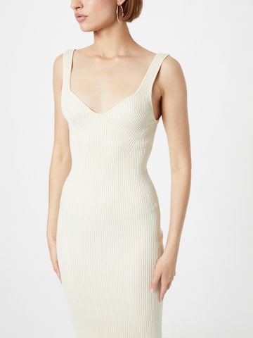 Gina Tricot Knitted dress in White