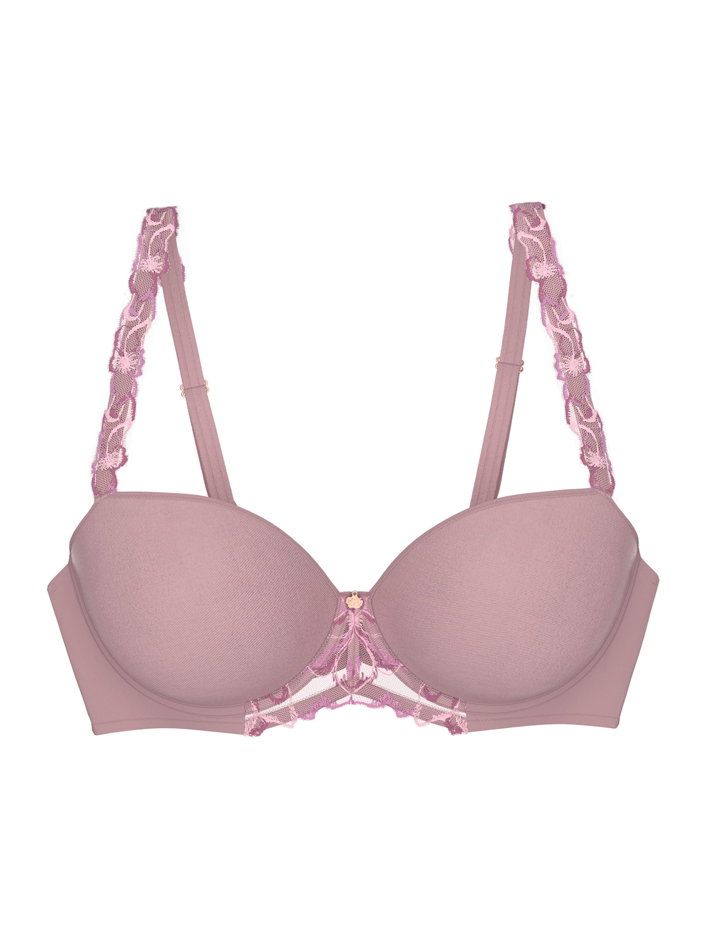 TRIUMPH T-shirt BH 'Wild Azalea' in Roze: voorkant