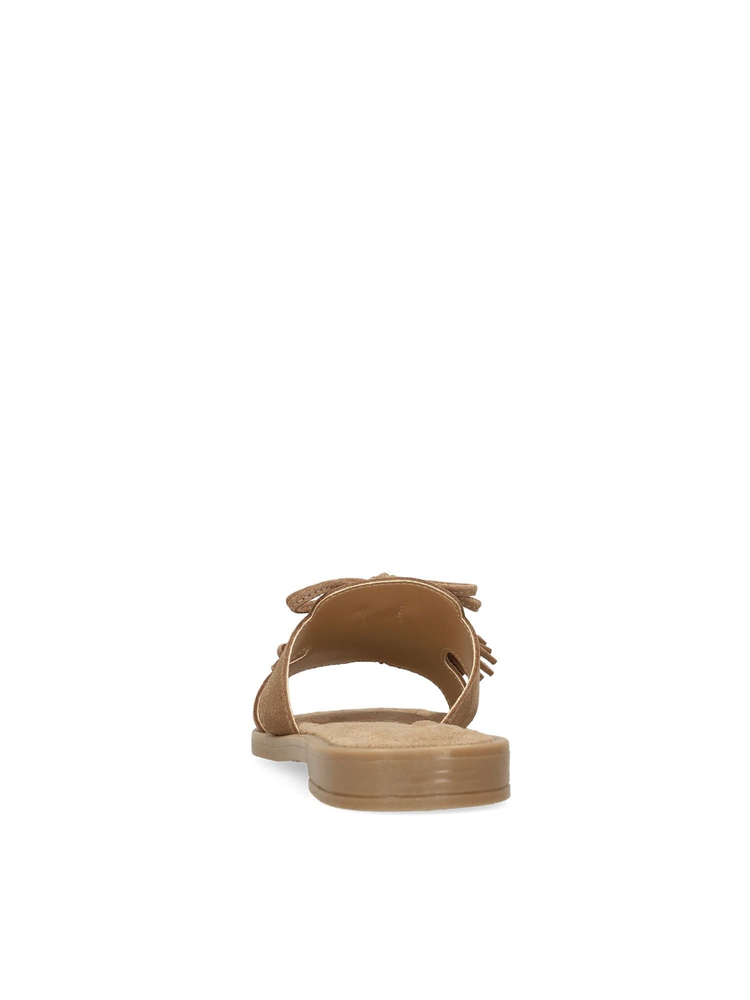 MANFIELD Muiltjes in Beige