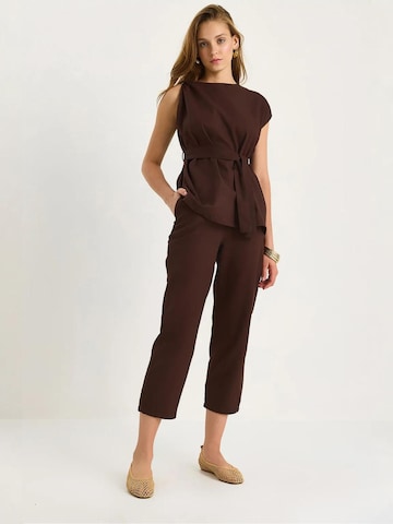 Bianco Lucci Broekpak in Bruin