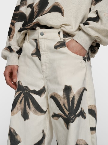 10Days Wide leg Trousers in White