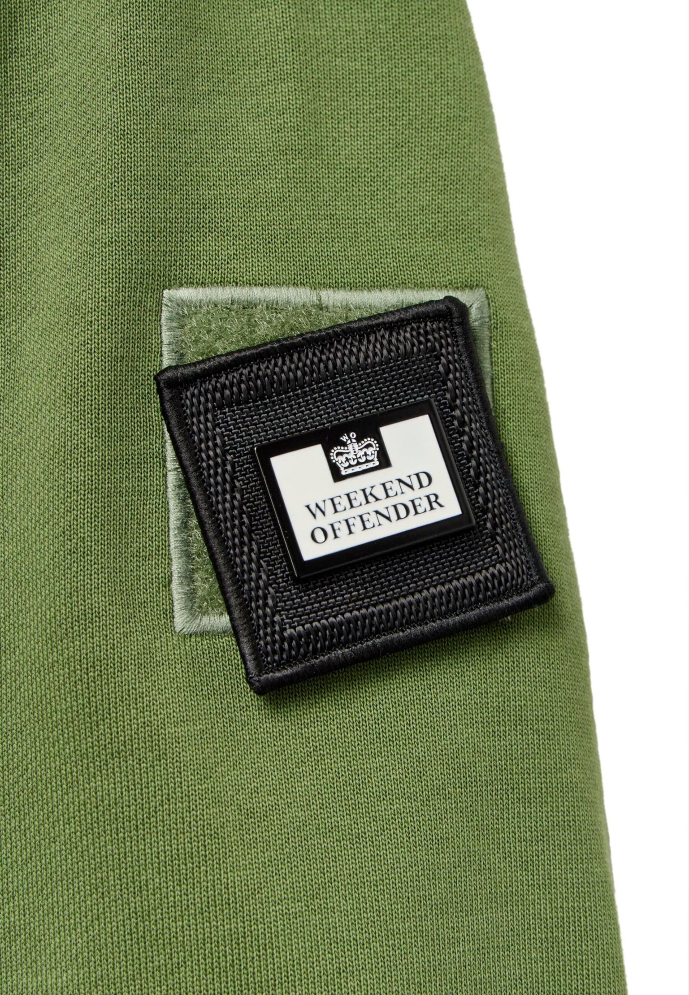 Sweat-shirt 'F Bomb' Weekend Offender en vert