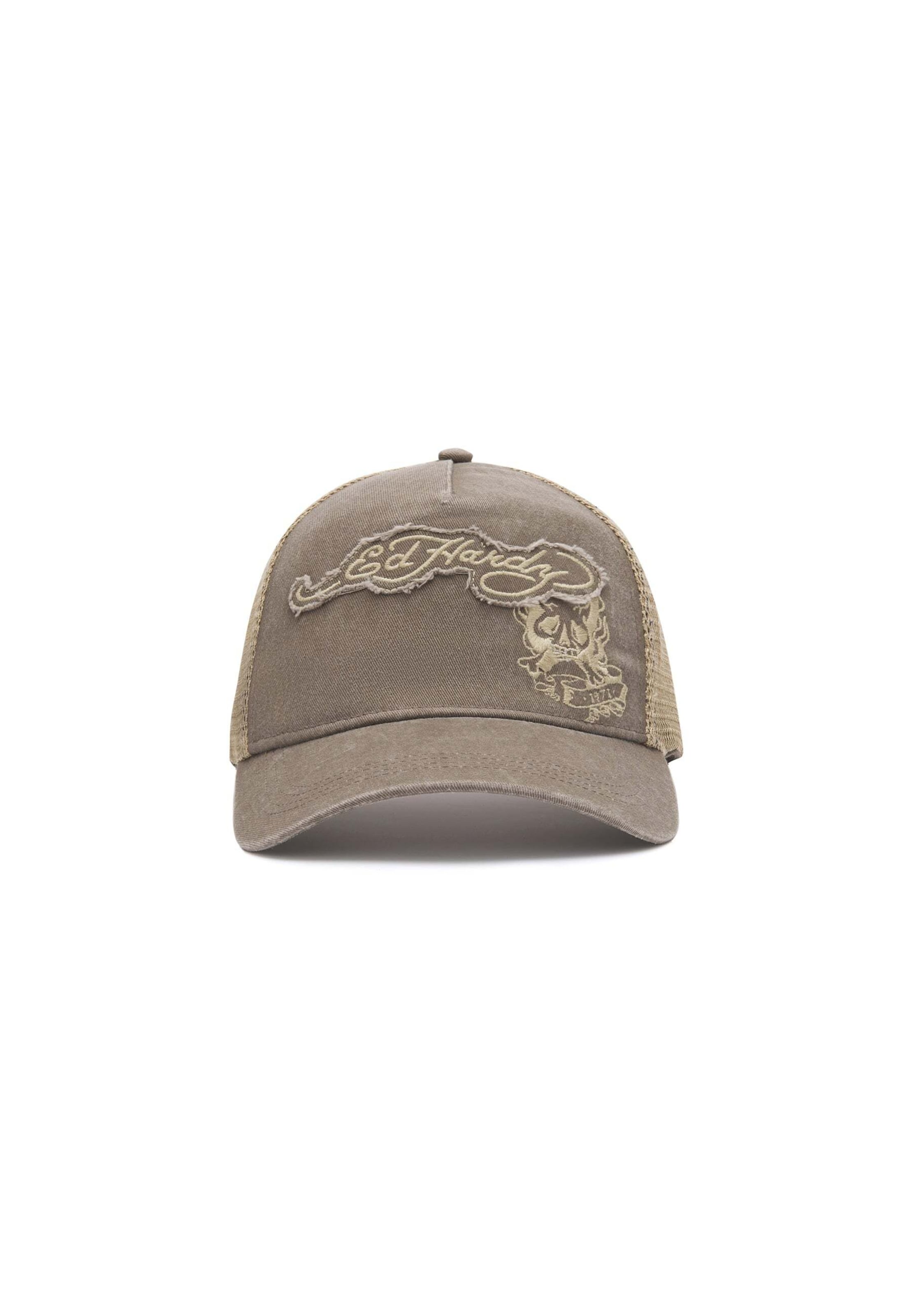 Ed Hardy Cap in Beige