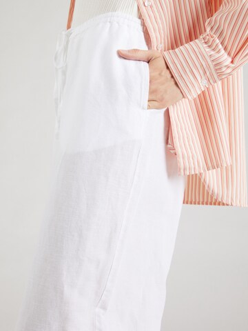 Wide Leg Pantalon 'MSCHMirilla' MSCH COPENHAGEN en blanc