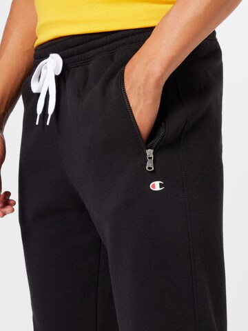 Champion Authentic Athletic Apparel Tapered Pants in Black