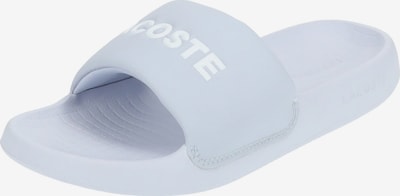 LACOSTE Pantolette in hellblau / weiß, Produktansicht