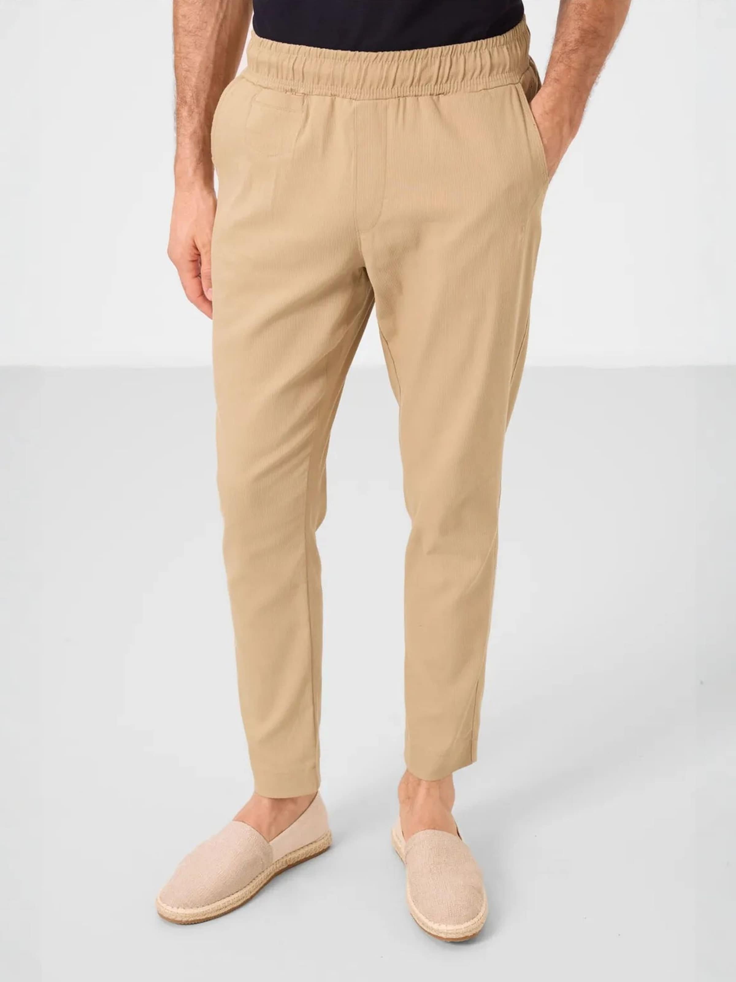 Pantaloni di Tommy Life in marrone: frontale
