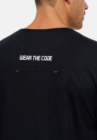 INDICODE JEANS Shirt ' Trense ' in Black