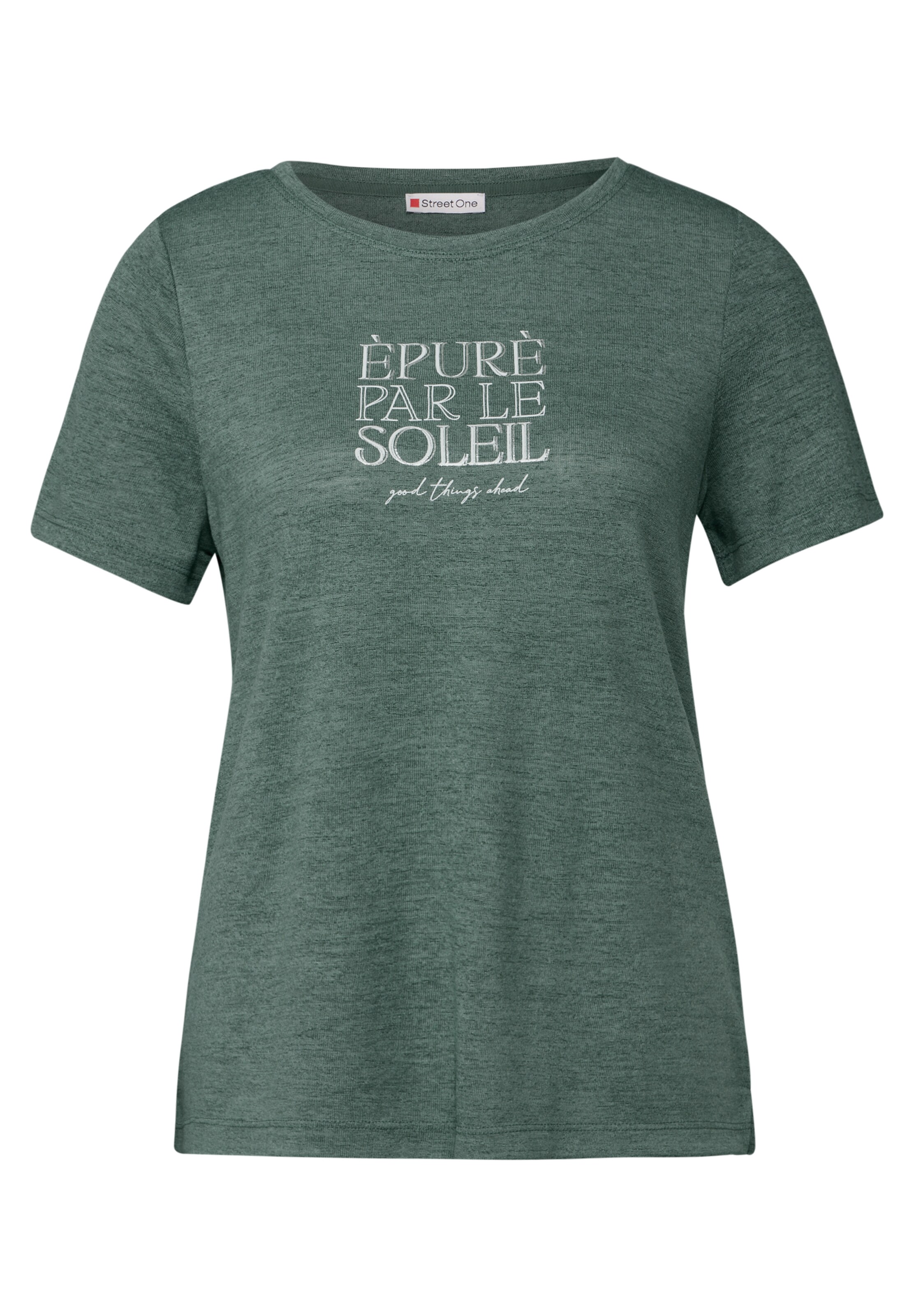 STREET ONE Shirt in Green: front