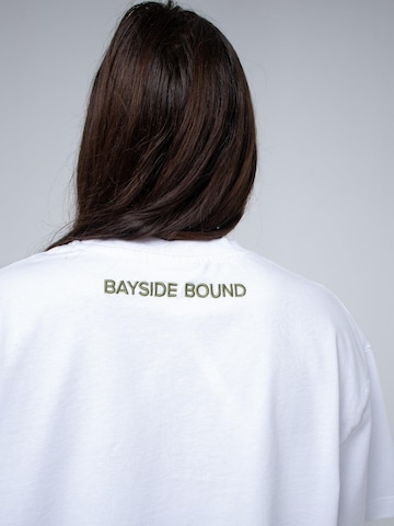 BAYSIDE BOUND Oversizeshirt‌ in Weiß
