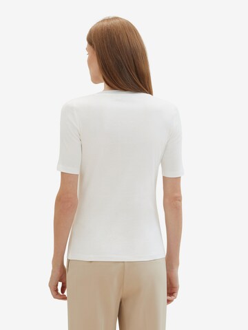 T-shirt TOM TAILOR en blanc