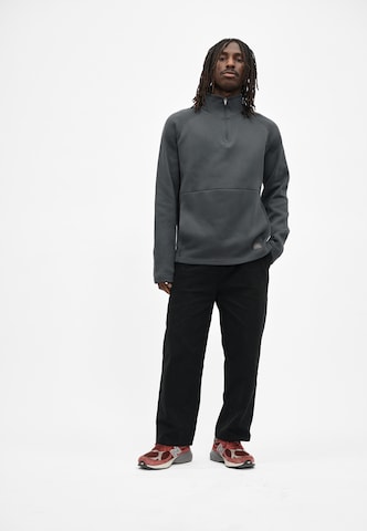 Cleptomanicx Pullover 'Double' in Grau