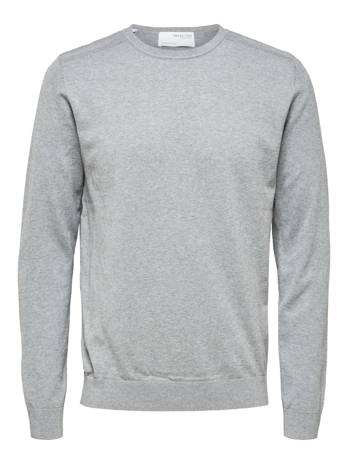 SELECTED HOMME Pullover Berg in Grigio Chiaro 