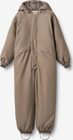 WHEAT Functioneel pak 'Aiko' in Bruin: voorkant