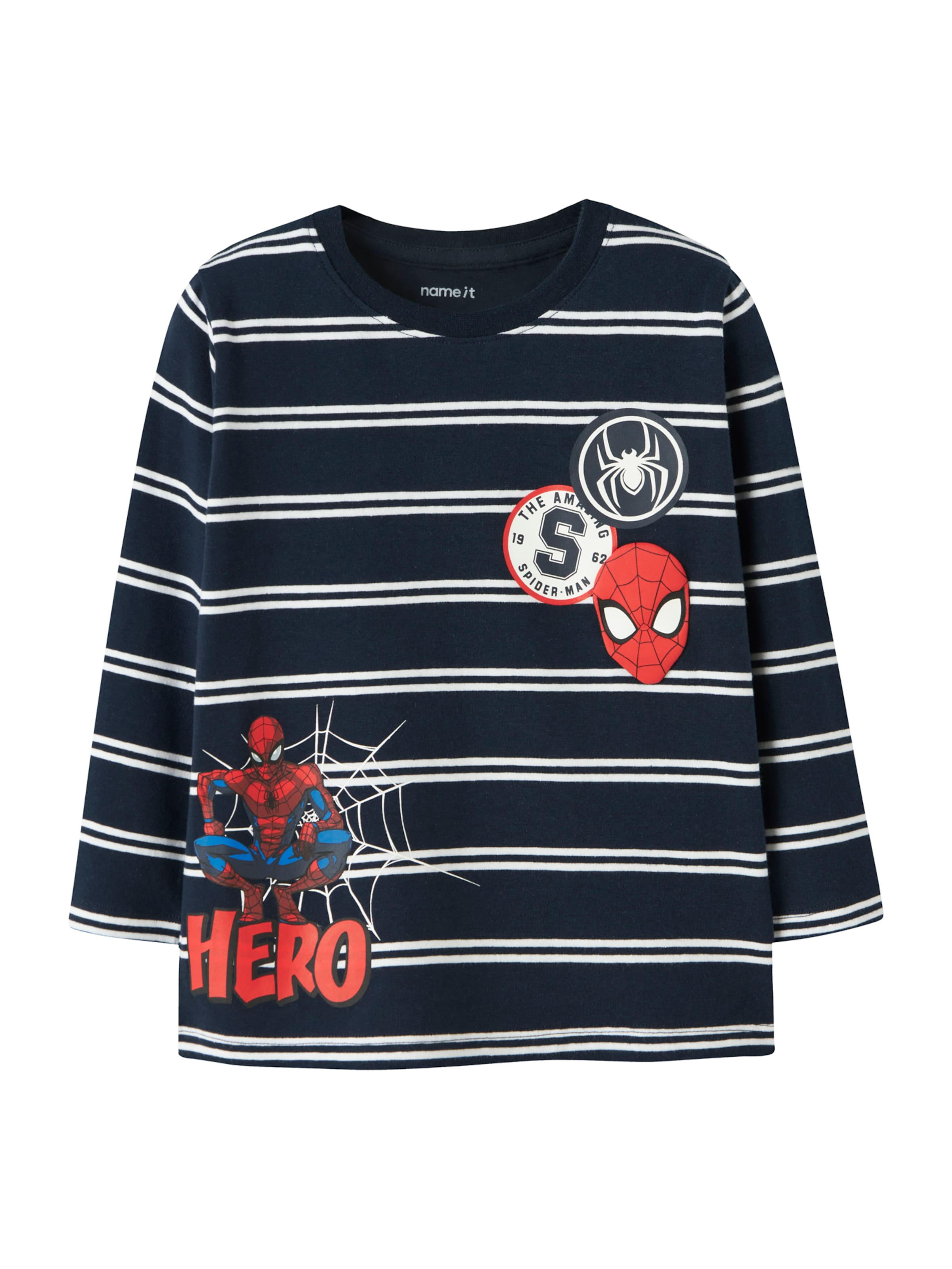 NAME IT Μπλουζάκι 'NMMFREMAN SPIDER' σε μπλε: μπροστά