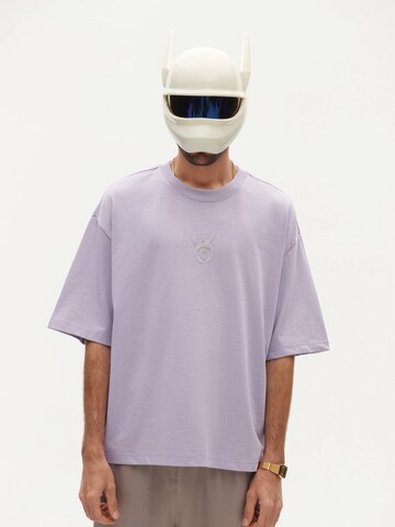 Smiles Shirt 'Lino' in Purple: front