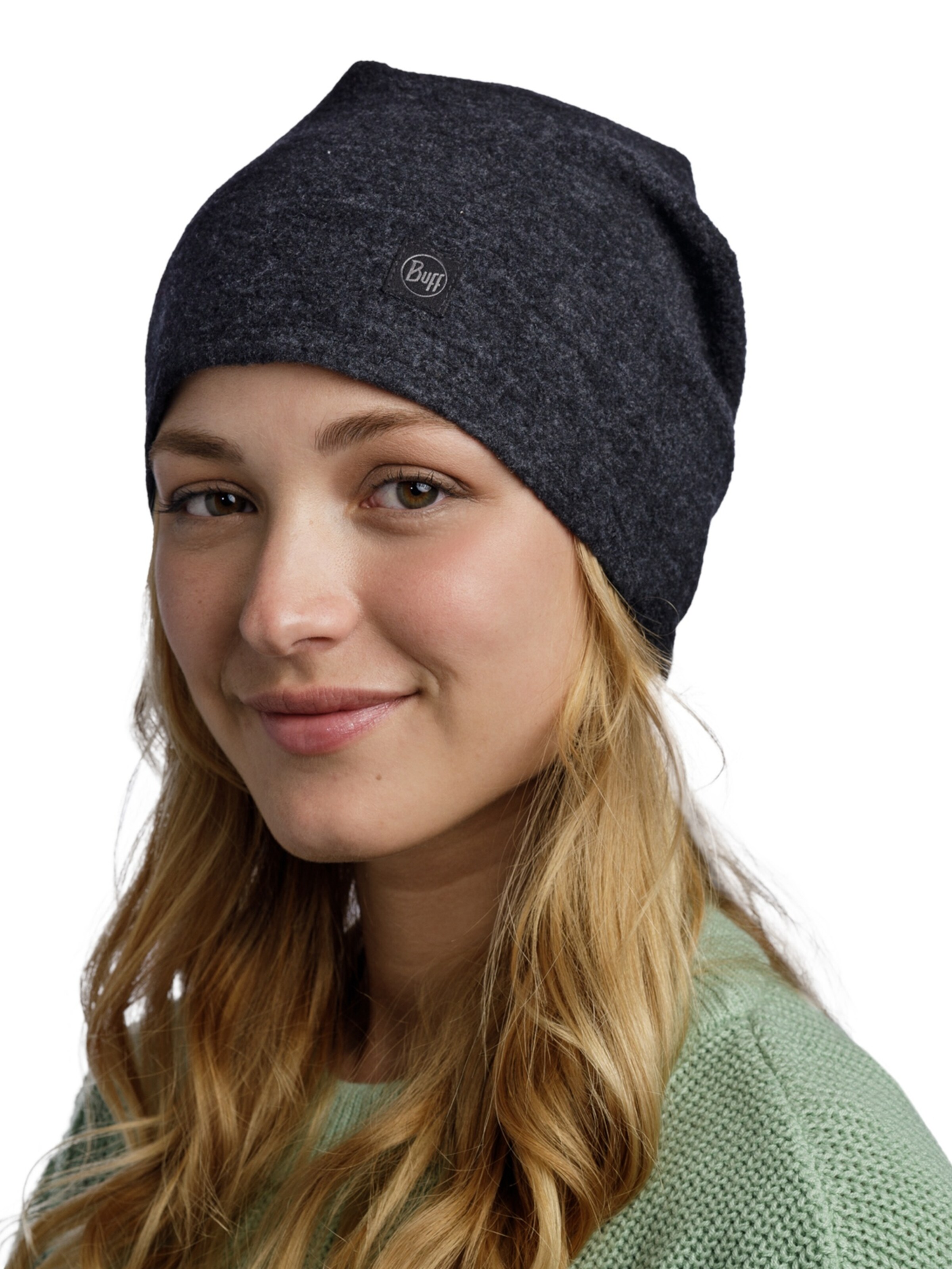 BUFF Mütze 'Buff Merino Fleece Hat Beanie'‌‌‌‌ in Schwarz
