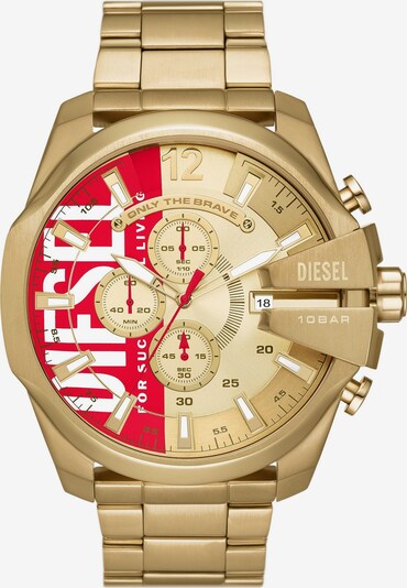DIESEL Analog Watch in Gold / Red / White, Item view