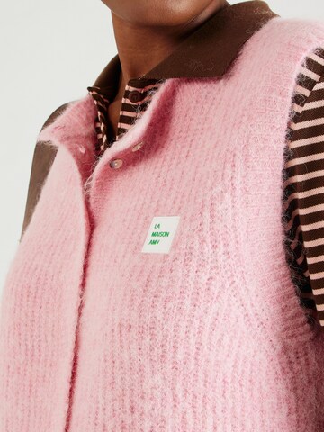 Gilet in maglia 'EAST19MCE24' di AMERICAN VINTAGE in rosa