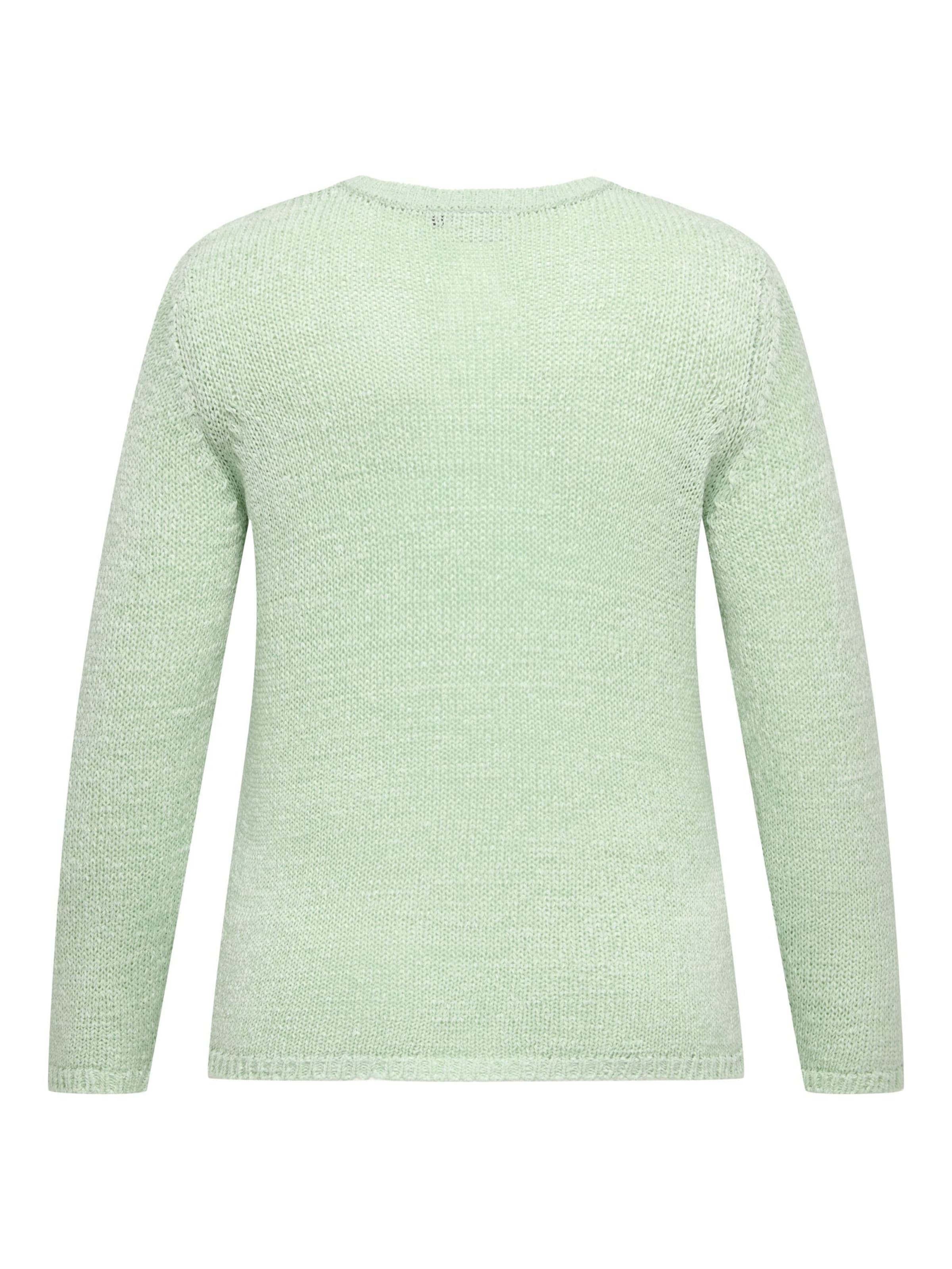 ONLY Carmakoma Sweater 'CARGeena' in Green