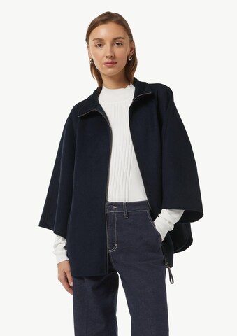 Cape comma casual identity en bleu : devant