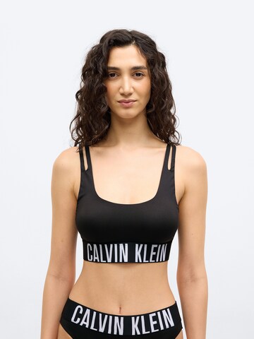 Bustier Soutien-gorge Calvin Klein Underwear en noir : devant