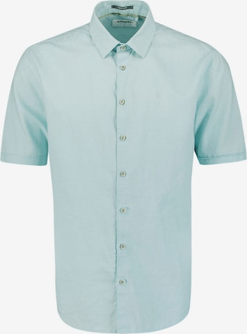 No Excess Regular fit Button Up Shirt in Blue: front